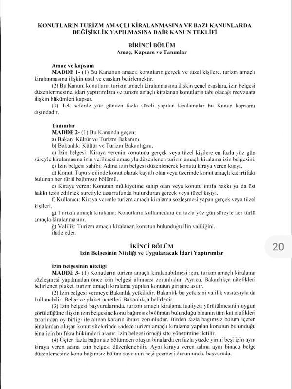 Kısa Süreli Kiralamaların Hukuki Çerçevesi